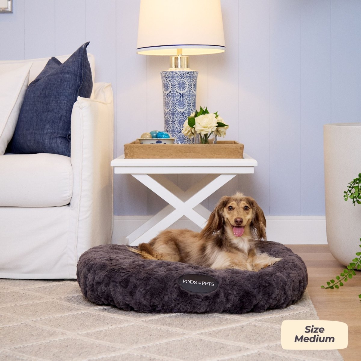 Hugo Medium Pod Charcoal