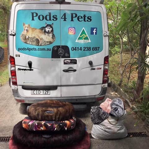 Unfortunately we cant attend our normal range of dog shows, markets and other events.. Soooo…We are now offering a unique mobile showroom so you can choose what’s right for you & your fur babies with the convenience of not leaving your home 👏 F We operate out of Toukley so from anywhere on the NSW Central Coast to Newcastle, (and possibly a bit further), just phone Jacque 0414238697 to make an appointment 👏😁😘 or checkout more here at pods4pets.com.au/